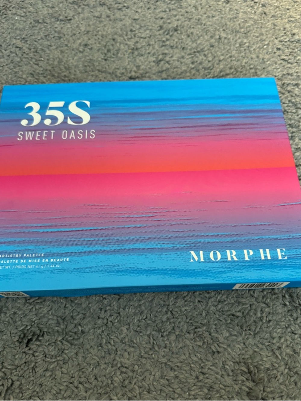Morphe 35S Sweet Oasis Palette - Blue and Pink Gradient